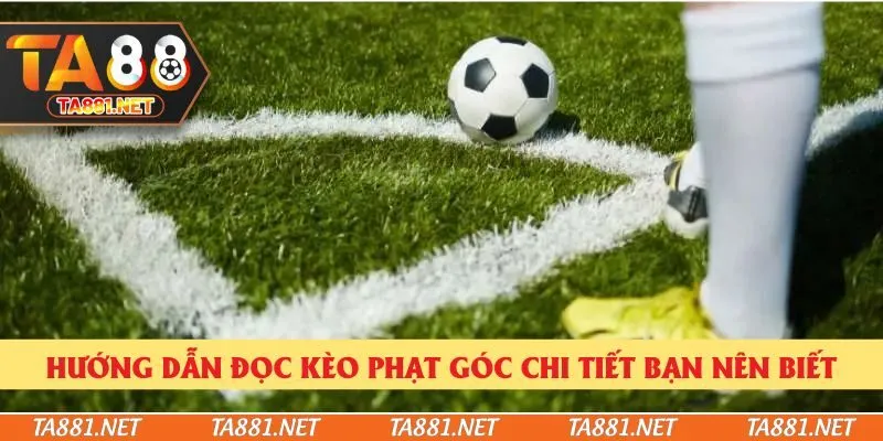 Hướng dẫn đọc kèo phạt góc chi tiết bạn nên biết