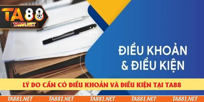 Lý do cần có điều khoản và điều kiện tại Ta88