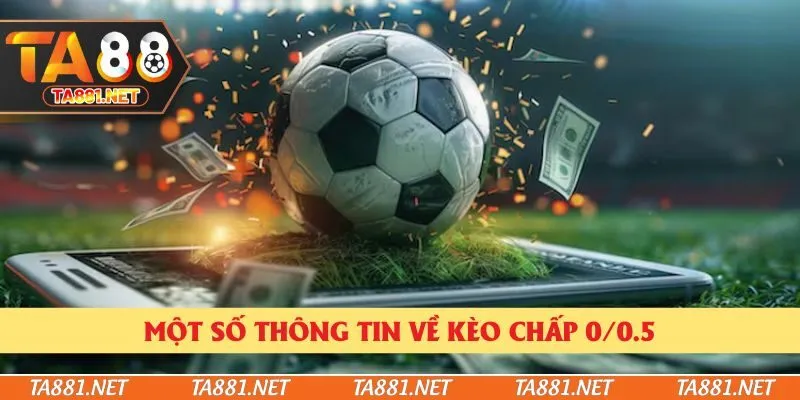 Một số thông tin về kèo chấp 0/0.5